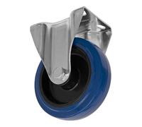Sealey Resistente Blu Elastico Gomma Fisso Rotella Ruota 125mm - Trade
