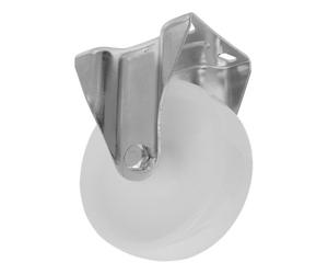 Sealey SCW4125FPEM Resistente Nylon Rotella Ruota Piastra Fissa Ø125mm - Lotto