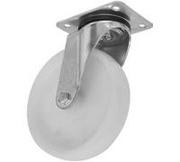 Sealey Resistente Nylon Girevole Rotella Ruota 80mm - Trade SCW480SPEM