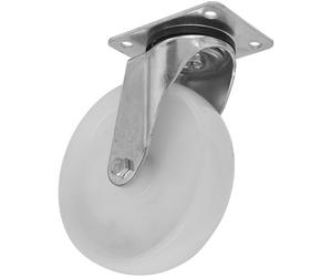Sealey SCW480SPEM Resistente Nylon Girevole Rotella Ruota Ø80mm - Lotto