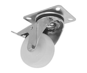 Sealey SCW480SPLEM Resistente Nylon Rotella Ruota Girevole -tl Ø80mm