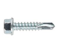 Sealey SDHX5525 Auto-Filettante Vite 5.5 x 25mm Testa Esagonale Zinco din 7504K