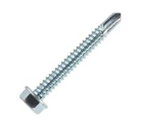 Sealey SDHX6350 Auto-Filettante Vite 6.3 x 50mm Testa Esagonale Zinco din 7504K
