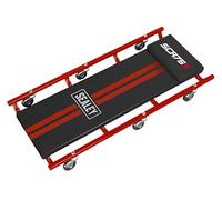 Sealey Sealey Creeper 91,4 cm con Telaio in Acciaio e 6 Ruote Deluxe American Style