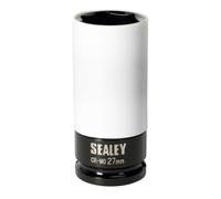 Sealey Set Bussole Per Dadi Ruota Cromate Cromomolibdeno 1/2