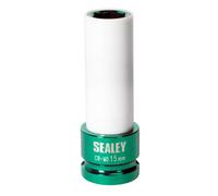 Sealey Set Bussole Per Dadi Ruota Cromate Cromomolibdeno 1/2