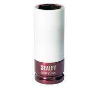 Sealey Set Bussole Per Dadi Ruota Cromate Cromomolibdeno 1/2