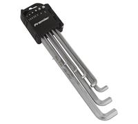 Sealey Set Chiavi Esagonali 9pc extra-Lunga Stubby Elemento Metrico AK7174