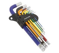 Sealey Set Chiavi Esagonali A Snodo 9 Pezzi Imp. 1/16"-3/8" AK7197