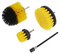 Sealey Set di spazzole per trapano, 4 pezzi, DBS4