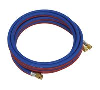 Sealey Set Di Tubo In Gomma Doppio Da 5M Oxyacetilene SGA5