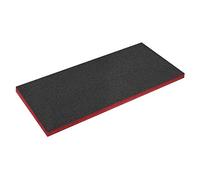 Sealey SF50R Shadow Foam Easy Peel - Schiuma portautensili, 1200 x 550 x 50 mm, Colore: Rosso/Nero