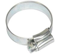 Sealey SHC1X Manichetta Clip Zinco Placcato Ø25-38mm Confezione 20
