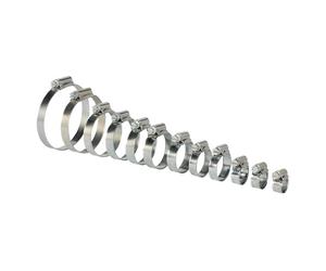 Sealey SHCS3 Manichetta Clip Assortimento 85pc Ø8-57mm Zinco Placcato