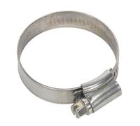 Sealey SHCSS1 Manichetta Clip Acciaio Inox Ø32-44mm Confezione 10