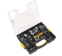 Sealey SHCSS90AC Tubo Clip Assortimento 90pc Acciaio Inox Ø10-57mm