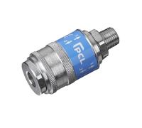 Sealey Sicurezza Accoppiamento Corpo Maschile 0.6cmBSPT Compatibile Con Pcl