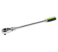 Sealey Siegen S01257 - Chiave a cricchetto a testa flessibile extra lunga da 1/4" Sq Drive - Flip Reverse 90°