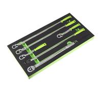 Sealey Siegen Set Chiave Cricchetto E Braccio Rottura 1/2" 6 Pezzi S01326