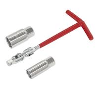 Sealey SMC57 Candela di Accensione T-Bar Chiave 16/21mm