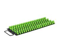 Sealey Socket Rail Tray 1/4" 3/8" E 1/2" Sq Drive Hi-Vis Verde AK27051HV