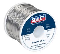 Sealey SOL18 Filo per Saldatura Rapido Flusso 1.2mm/18SWG 40/60 0.5kg Bobina