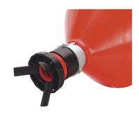 Sealey Solv / Sfu Solventi Sicurezza Imbuto con Universale Tamburo Adaptor