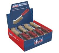 Sealey Spazzola Metallica Ottone Manico Plastica Scatola Da 24 WB05DB24