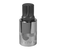Sealey Spline Socket Bit M18 1/2"Sq Drive SBS019
