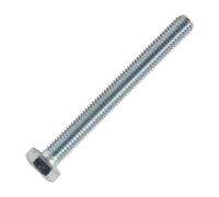 Sealey SS875 HT Vite di Arresto M8 X 75mm 8.8 Zinco din 933 Confezione Di 25