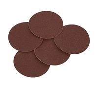 Sealey SSD01 Dischi Abrasivi 80 Grit Adesivi, Rosso, 125 mm, Set di 5 Pezzi