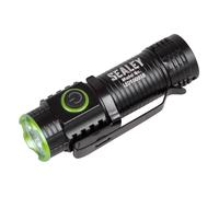 Sealey Super Beam 1000Lm Ricaricabile SMD LED 10W Torcia Pocket LED1000SB
