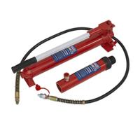 Sealey Supersnap® Spingere RAM Con Pompa & Tubo Assemblato - 10 Tonne 610/45
