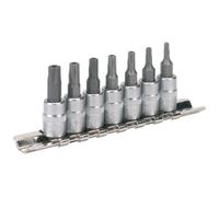 Sealey Trx-Ts Sicurezza Presa Set di Punte 7pc 0.6cmSq Drive SX106