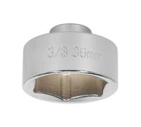 Sealey SX114 Profilo Basso Filtro Olio Socket 36mm 1cmsq Drive