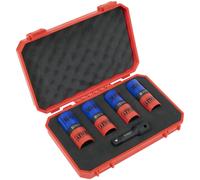 Sealey SX1820S Lega Ruota a Due Estremità Impact Presa Set 1.3cmSq Drive 5pc