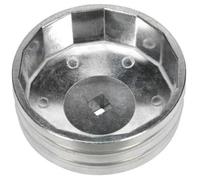 Sealey Filtro Olio Tappo Chiave 74mm x 14 Fluttini SX226