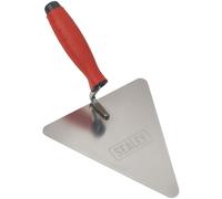 Sealey T1205 Acciaio Inox Triangolare Cazzuola Mattone con Gomma Maniglia 180mm