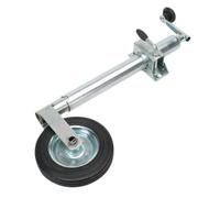 Sealey TB37 Ruotino di Appoggio E Morsetto Ø50mm - 200mm Solido Ruota