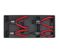 Sealey TBT03 Attrezzo Vassoio Con Pinze Circolari Set 4pc