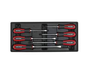 Sealey tbt29 strumento vassoio con 6 set di cacciaviti Hammer-Thru