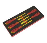 Sealey TBTE08 Premier Isolato Dado Driver Set Con Portattrezzi 5pc - VDE