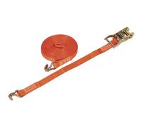 Sealey Cricchetto Cinturino 25mm X 6m Poliestere Ragnatela 1500kg Breaking Forza