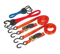 Sealey Cricchetto Cinturino & Corda Elastica Set 6pc TD285SBD