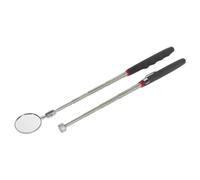 Sealey Telescopico Attrezzo Magnetico Recupero & Ispezioni Specchio Set 2pc