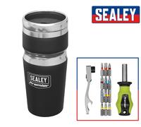 Tazza Da Viaggio Sealey Con Kit Di Attrezzi CCP22