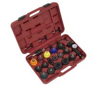 Sealey Sistema di Raffreddamento Tester Tappo Sistema VS001
