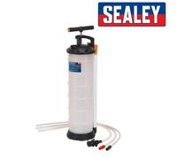 Sealey TP69 Vuoto Olio / Fluido Estrattore (Rimozione Via Asta Apertura) 6.5L
