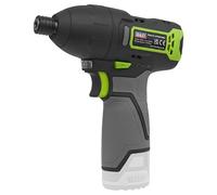 Sealey Trapano senza Cavo 0.6cmHex Drive 10.8V SV10.8 Serie - solo Corpo CP10