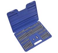 Sealey Trx-Star/Security Trx-Star / Hex / Ribe / Spline Set Punte 74pc 1cm &